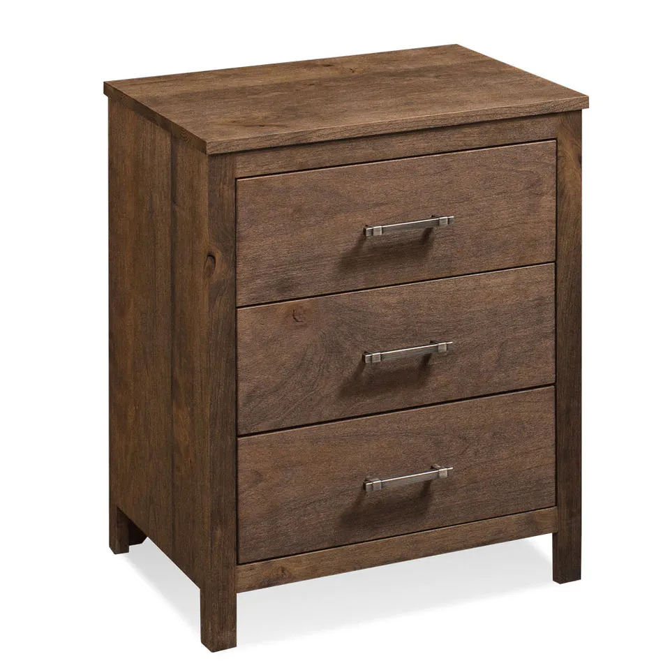 Simply Amish SNSHE-02C1 Sheffield Nightstand with Drawers