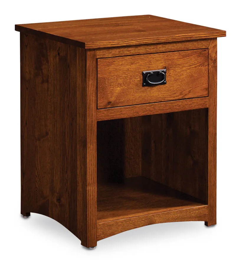 Simply Amish SNMIG-04A1 San Miguel Nightstand with Opening Simply Amish SNMIG-04A1 San Miguel Nightstand with Opening