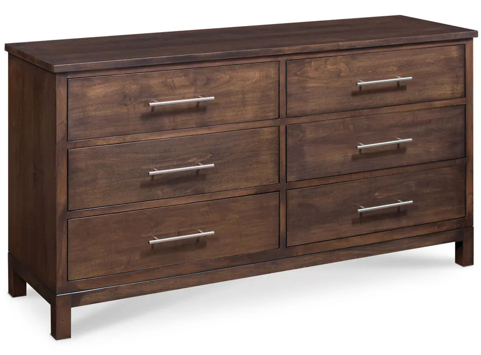 Simply Amish SSABR-08F3 Auburn Bay 6-Drawer Dresser Simply Amish SSABR-08F3 Auburn Bay 6-Drawer Dresser