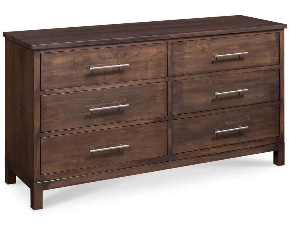 Simply Amish SSABR-08F3 Auburn Bay 6-Drawer Dresser Simply Amish SSABR-08F3 Auburn Bay 6-Drawer Dresser