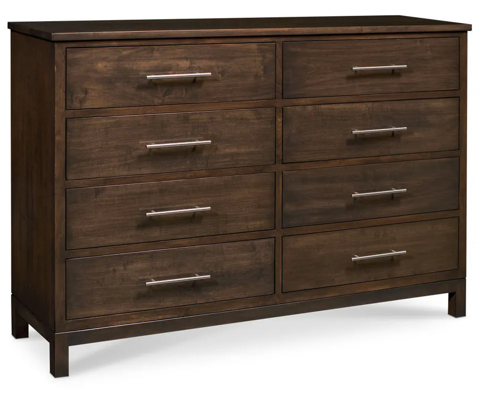 Simply Amish SSABR-08H2 Auburn Bay 8-drawer Dresser Simply Amish SSABR-08H2 Auburn Bay 8-drawer Dresser