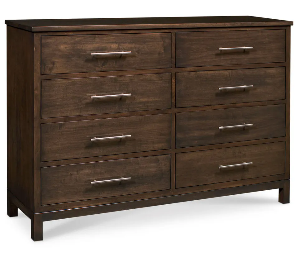 Simply Amish SSABR-08H2 Auburn Bay 8-drawer Dresser Simply Amish SSABR-08H2 Auburn Bay 8-drawer Dresser