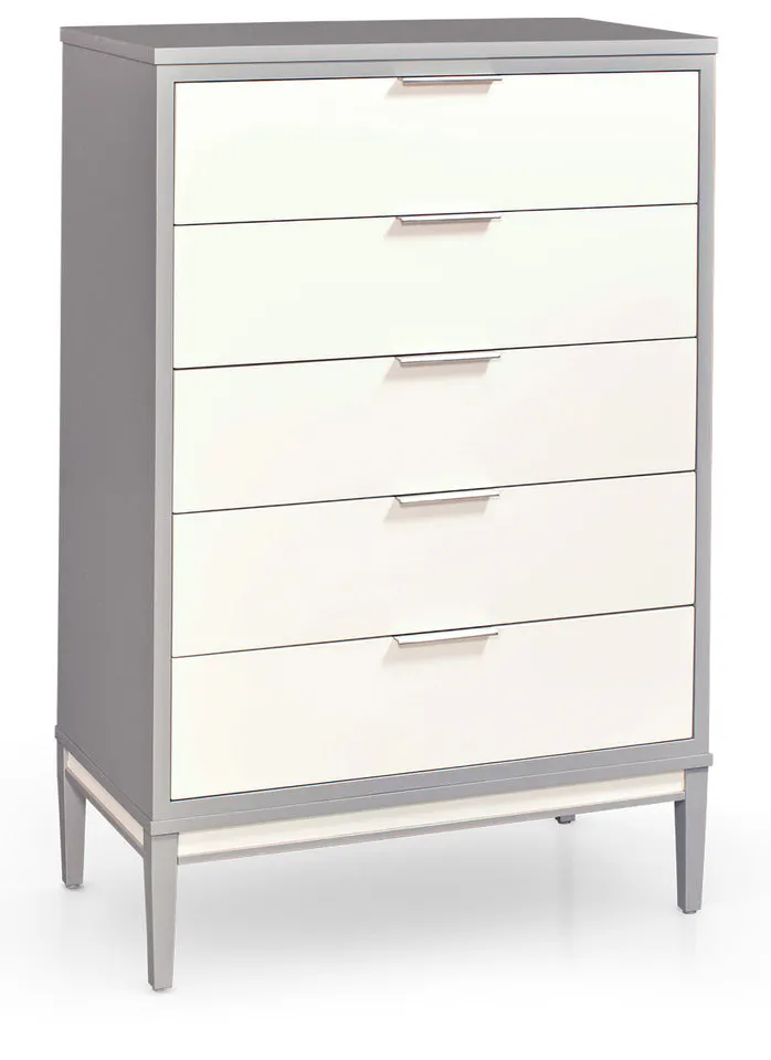 Simply Amish SSADD-04E2 Addison 5- Drawer Chest Simply Amish SSADD-04E2 Addison 5- Drawer Chest