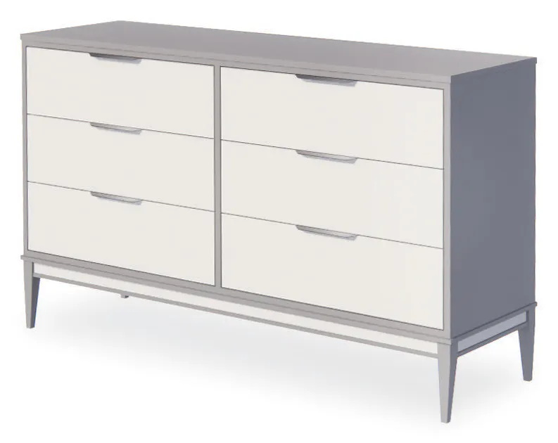 Simply Amish SSADD-08F2 Addison 6- Drawer Dresser Simply Amish SSADD-08F2 Addison 6- Drawer Dresser