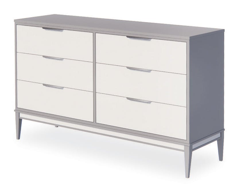 Simply Amish SSADD-08F2 Addison 6- Drawer Dresser Simply Amish SSADD-08F2 Addison 6- Drawer Dresser