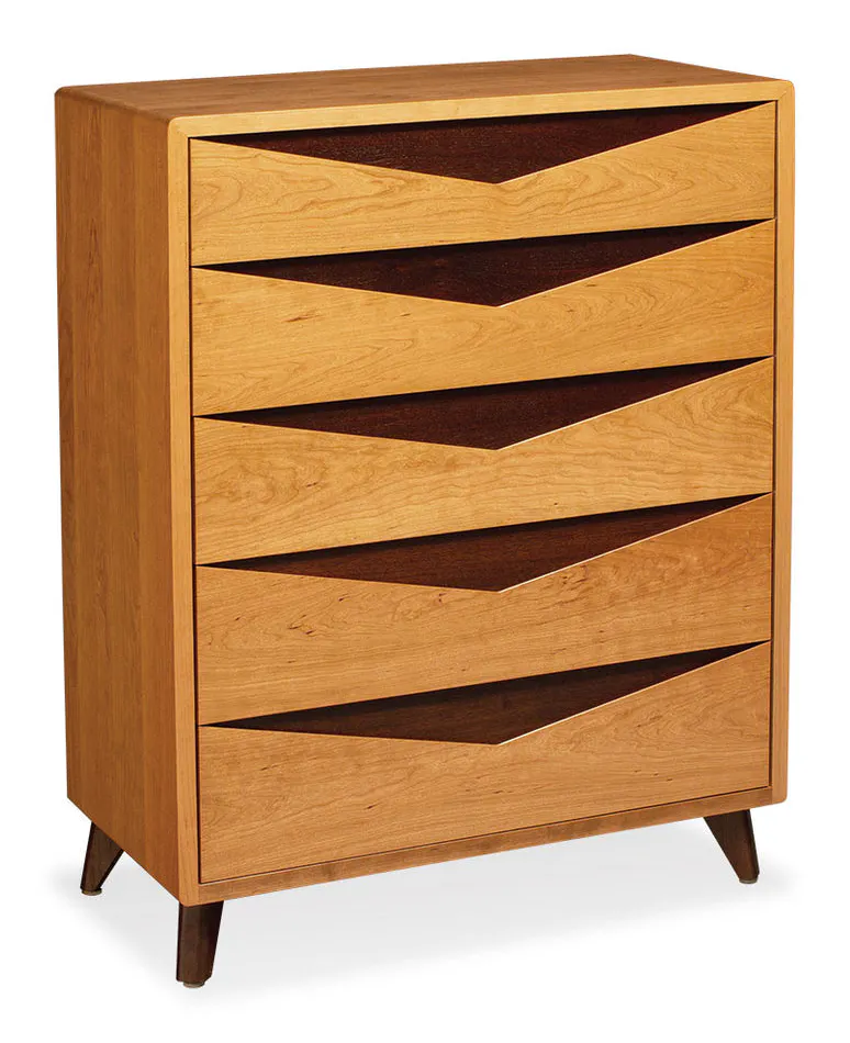 Simply Amish SSELR-04E0 Elroy 5-Drawer Chest Simply Amish SSELR-04E0 Elroy 5-Drawer Chest