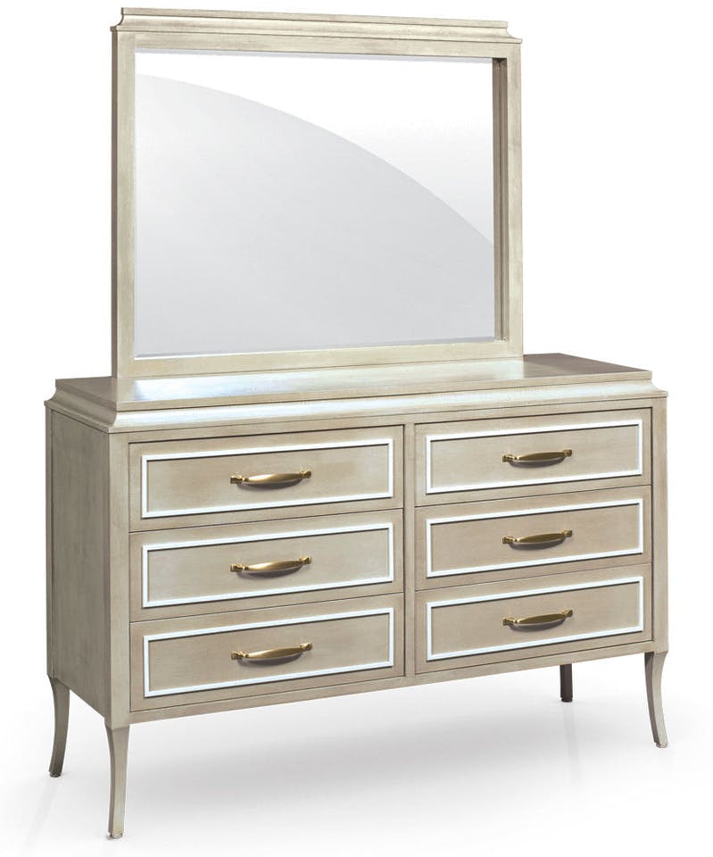 Simply Amish SSHAL-08F0 Haley 6 Drawer Dresser Simply Amish SSHAL-08F0 Haley 6 Drawer Dresser