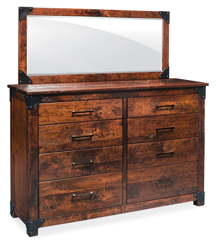 Simply Amish SMKOD-01A2 Kodiak Bureau Mirror, 52" Simply Amish SMKOD-01A2 Kodiak Bureau Mirror, 52"