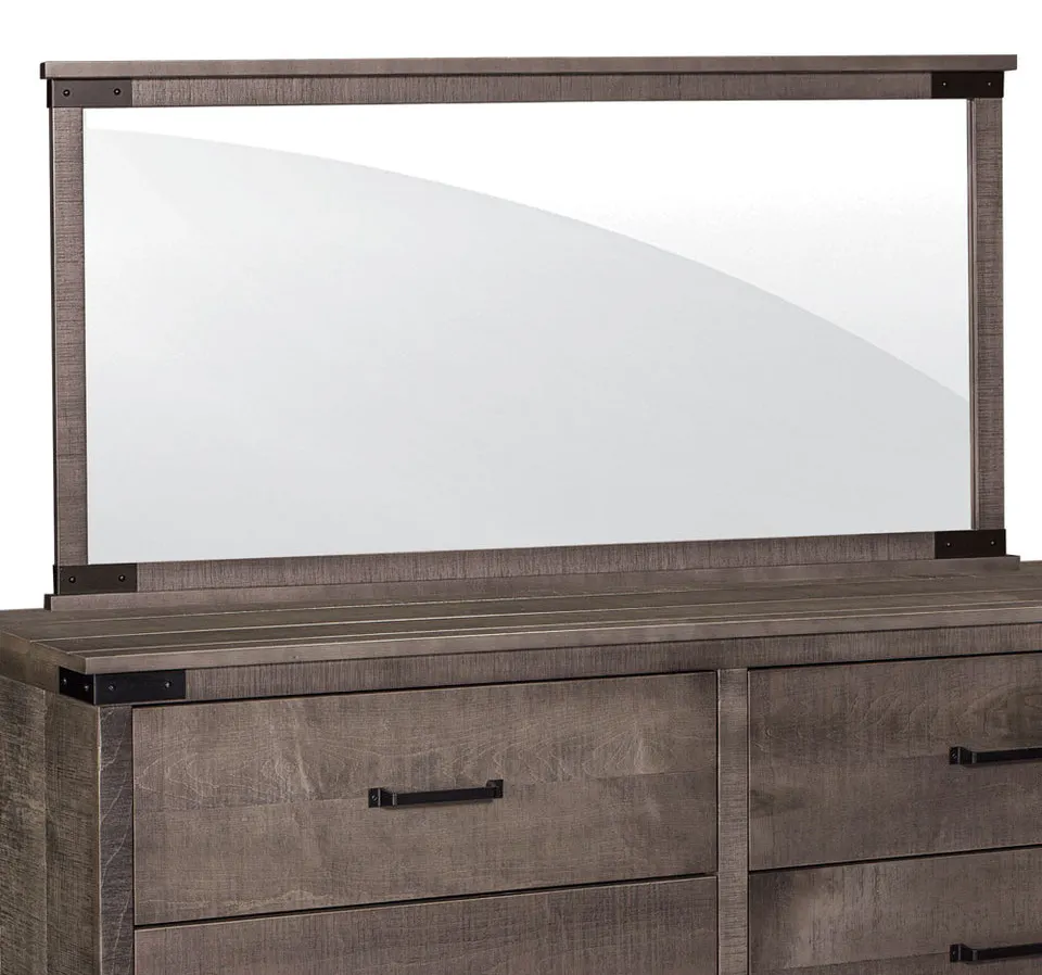 Simply Amish SMMOK-06B2 Montauk 8-Drawer Dresser Mirror, 60.5" Simply Amish SMMOK-06B2 Montauk 8-Drawer Dresser Mirror, 60.5"