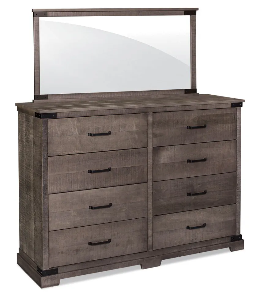 Simply Amish SSMOK-08H2 Montauk 8-Drawer Dresser, 62" Simply Amish SSMOK-08H2 Montauk 8-Drawer Dresser, 62"