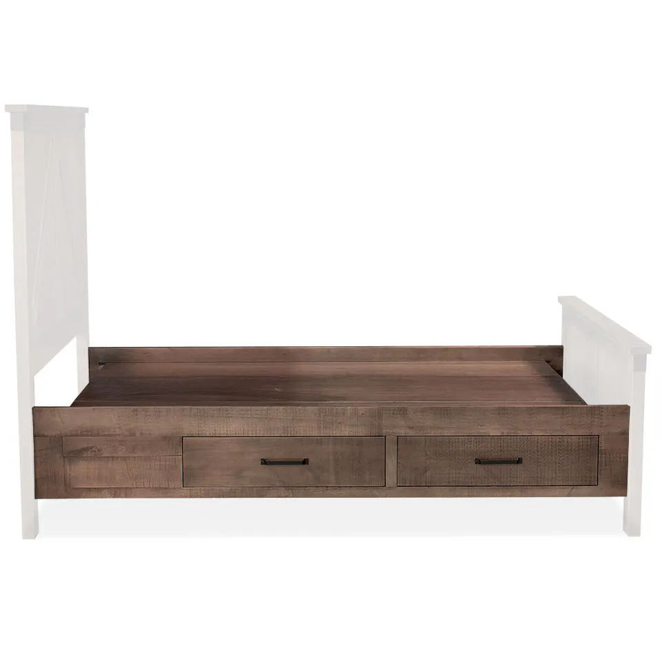 Simply Amish SSMOK-18D Montauk Twin Under-Bed Storage