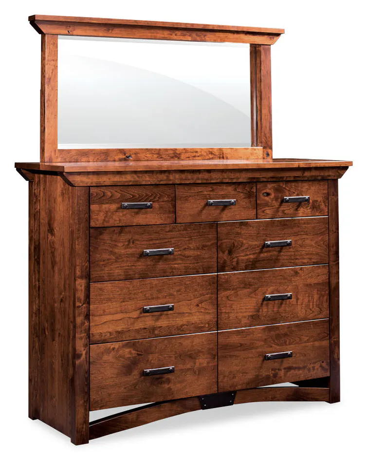 Simply Amish SSTRB-03J2 B&O Railroad Trestle Bridge 9-Drawer Bureau, 62" Simply Amish SSTRB-03J2 B&O Railroad Trestle Bridge 9-Drawer Bureau, 62"