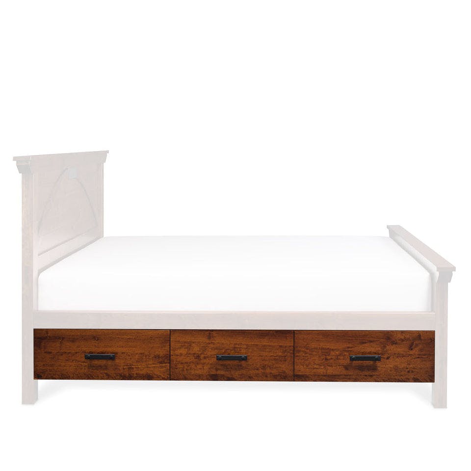 Simply Amish SSTRB-13D B&O Railroad Trestle Bridge Twin Under-Bed Storage