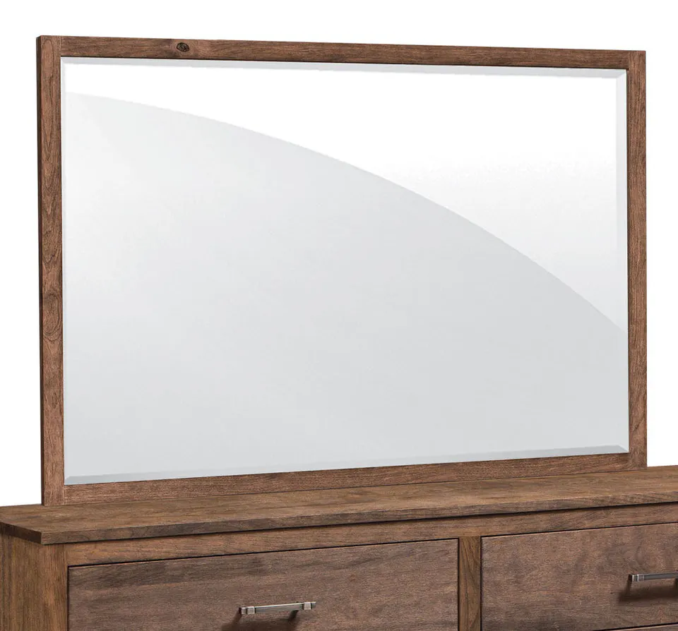 Simply Amish SMSHE-08A0 Sheffield Mule Chest Mirror Simply Amish SMSHE-08A0 Sheffield Mule Chest Mirror