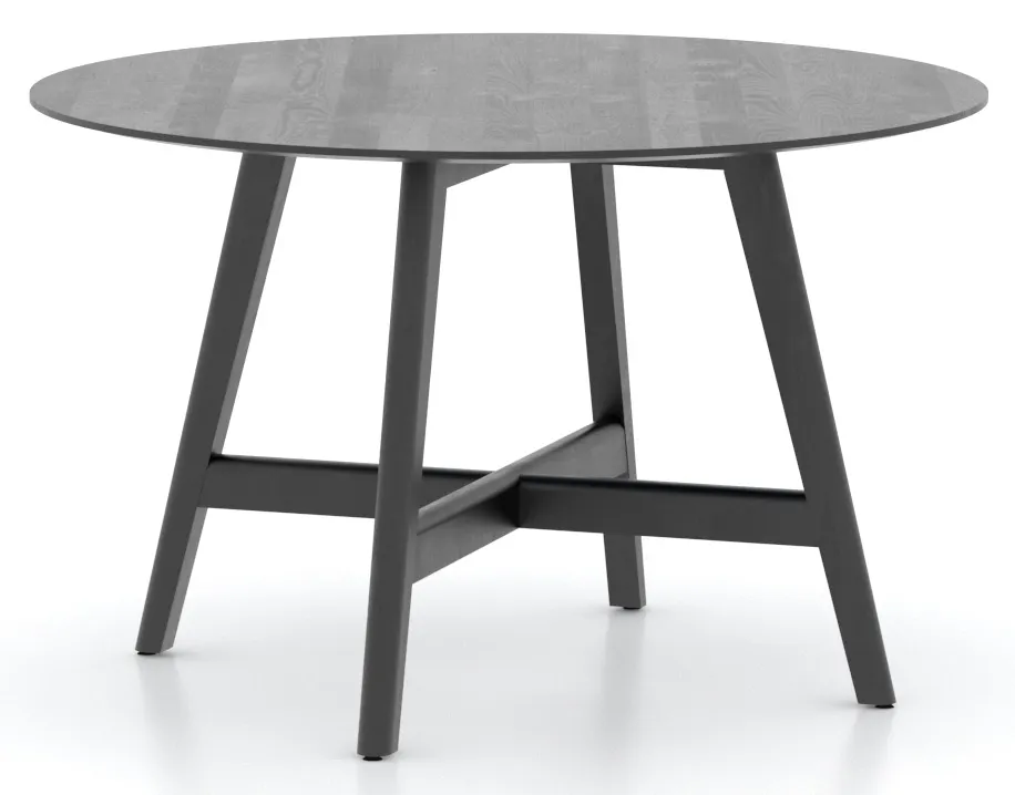 Canadel Casual Dining TRN0484805NAMDVEF Round Wood Table Canadel Casual Dining TRN0484805NAMDVEF Round Wood Table