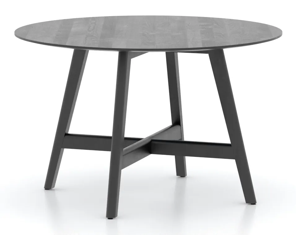 Canadel Casual Dining TRN0484805NAMDVEF Round Wood Table Canadel Casual Dining TRN0484805NAMDVEF Round Wood Table