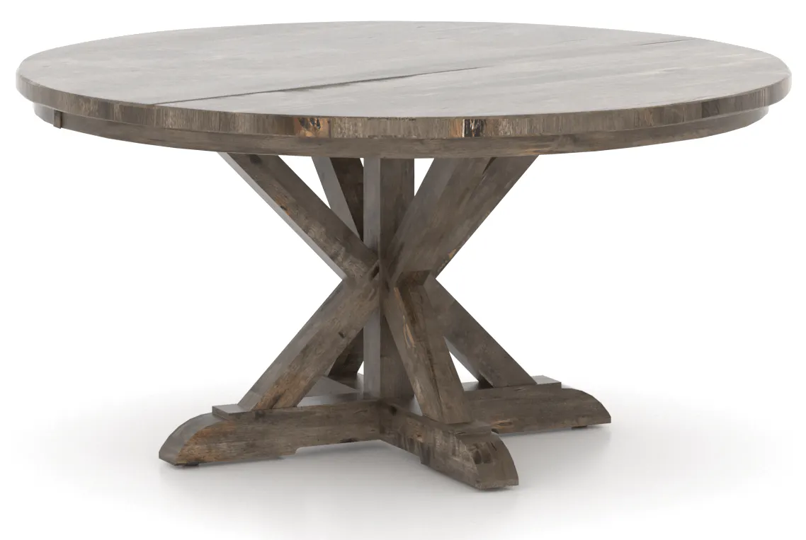 Canadel Casual Dining TRN060600808DHKTF Round Wood Table Canadel Casual Dining TRN060600808DHKTF Round Wood Table