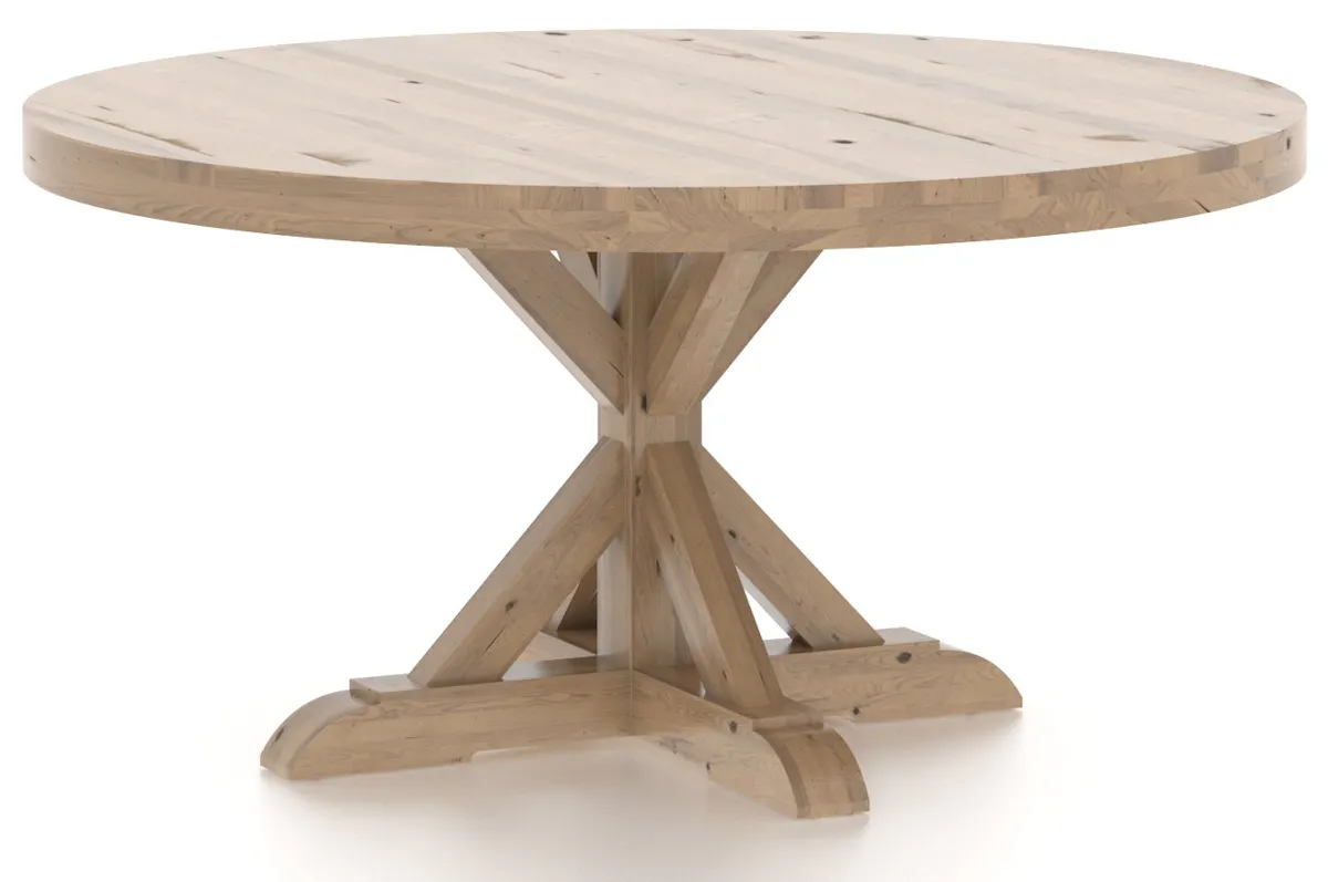 Canadel Casual Dining TRN0606025NARPXNF Round Wood Table Canadel Casual Dining TRN0606025NARPXNF Round Wood Table