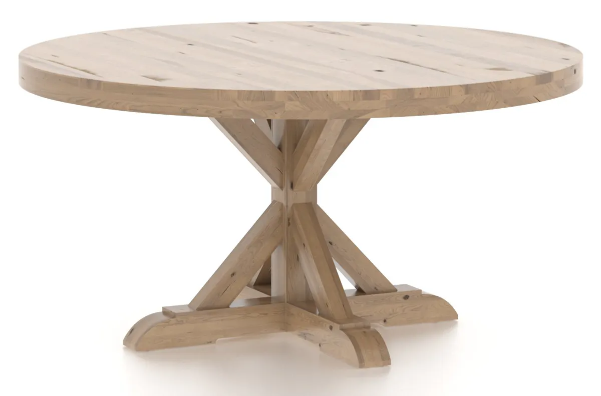 Canadel Casual Dining TRN0606025NARPXNF Round Wood Table Canadel Casual Dining TRN0606025NARPXNF Round Wood Table