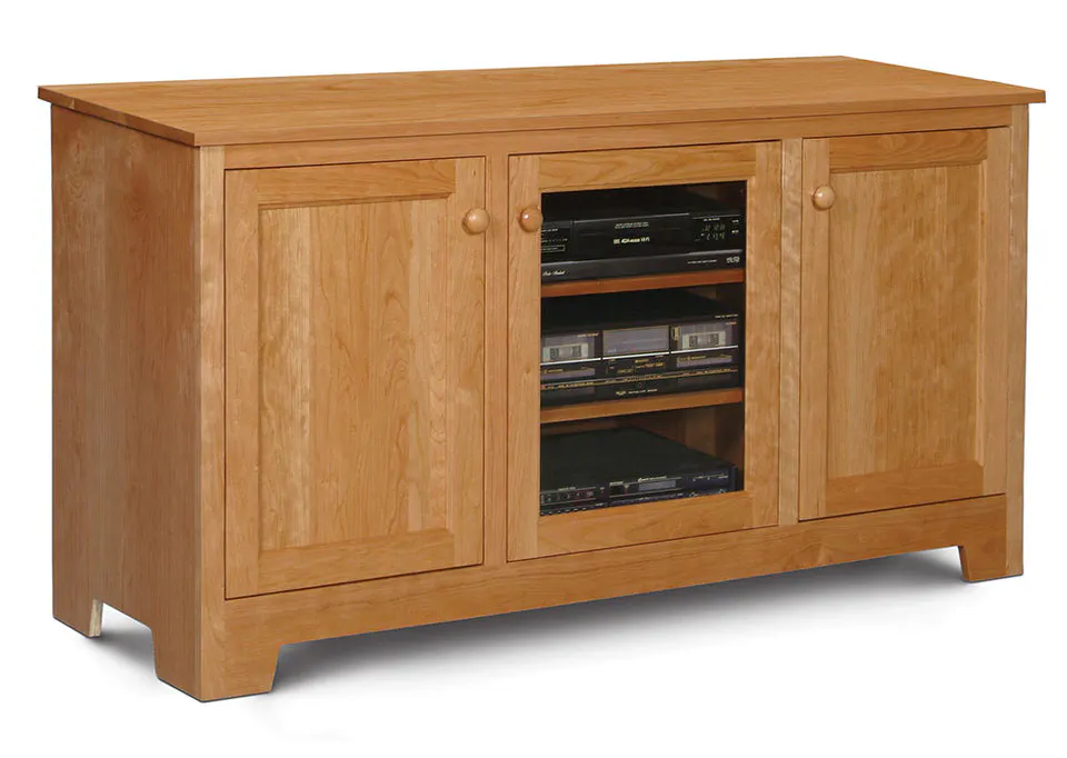 Simply Amish TS125S Shaker 3-Door TV Stand Simply Amish TS125S Shaker 3-Door TV Stand