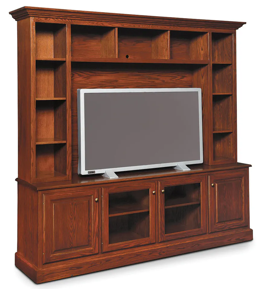 Simply Amish TS2020BO Classic Deluxe Entertainment Center Simply Amish TS2020BO Classic Deluxe Entertainment Center