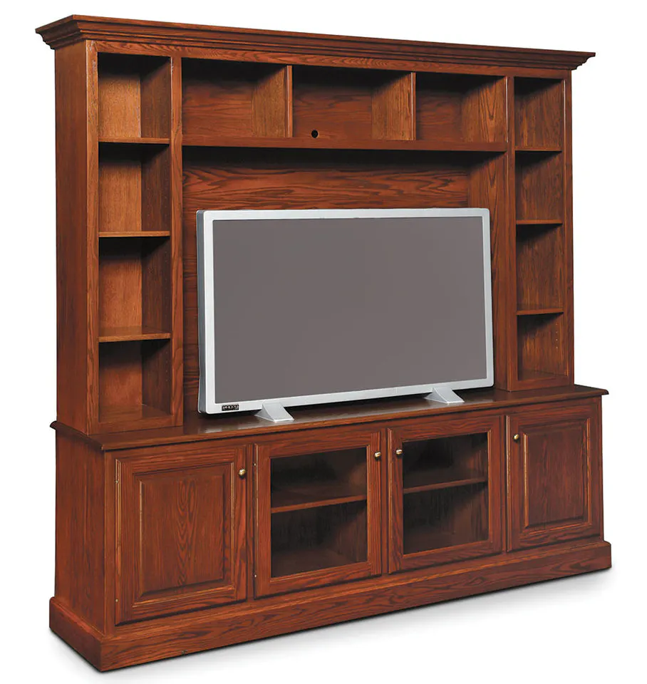 Simply Amish TS2020BO Classic Deluxe Entertainment Center Simply Amish TS2020BO Classic Deluxe Entertainment Center