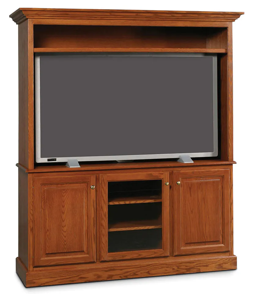 Simply Amish TS220C Classic 2-Piece Widescreen Center Simply Amish TS220C Classic 2-Piece Widescreen Center