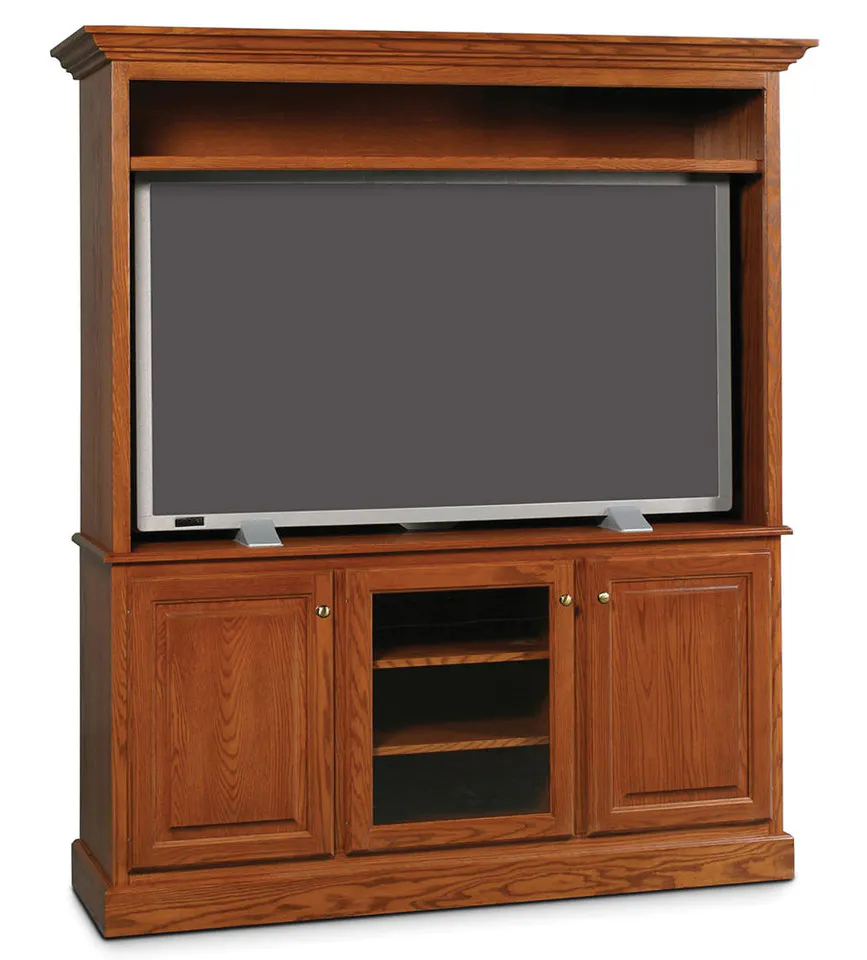 Simply Amish TS220C Classic 2-Piece Widescreen Center Simply Amish TS220C Classic 2-Piece Widescreen Center