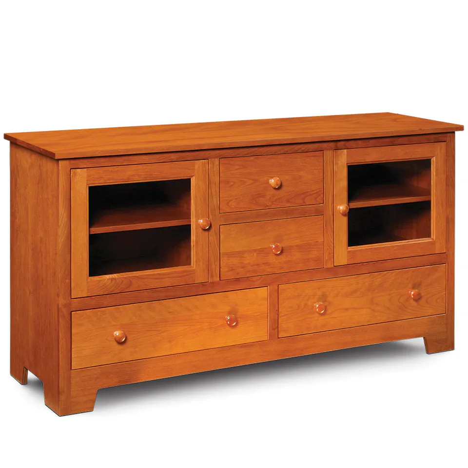 Simply Amish LESKR-A03E Shaker TV Stand, 72″