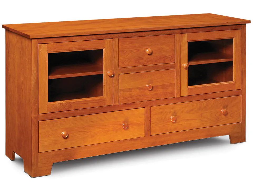 Simply Amish TS825C Shaker TV Stand, 61.5" Simply Amish TS825C Shaker TV Stand, 61.5"