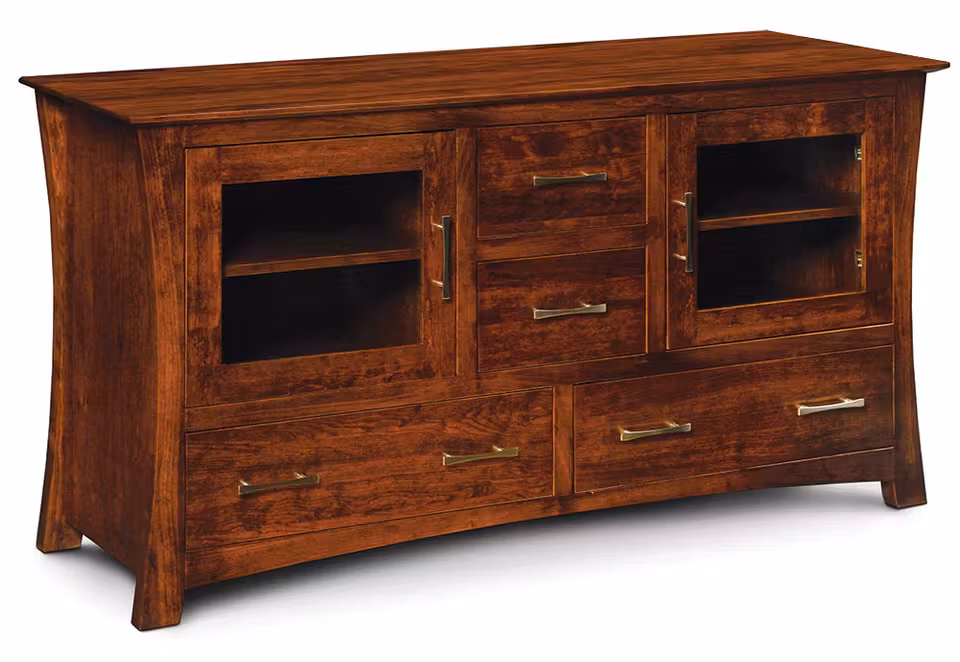 Simply Amish LELFT-A03E Loft TV Stand, 72" Simply Amish LELFT-A03E Loft TV Stand, 72"