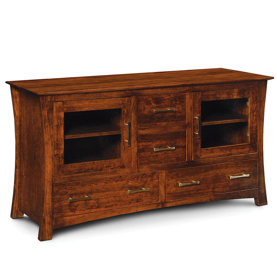Simply Amish TS870 Loft TV Stand, 62″