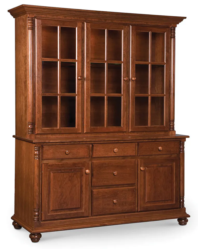 Simply Amish ESSAV-K12/ESSAV-C03F Savannah Closed Hutch, 62" Simply Amish ESSAV-K12/ESSAV-C03F Savannah Closed Hutch, 62"