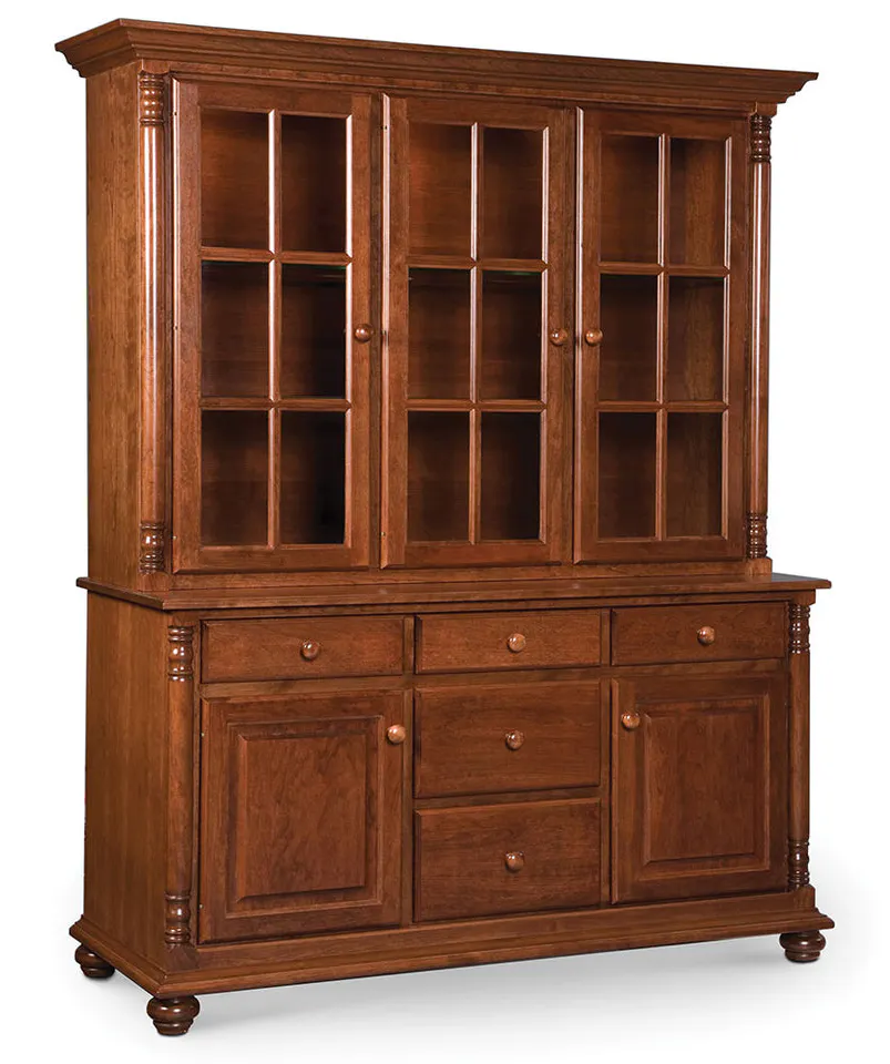 Simply Amish ESSAV-K12/ESSAV-C03F Savannah Closed Hutch, 62" Simply Amish ESSAV-K12/ESSAV-C03F Savannah Closed Hutch, 62"