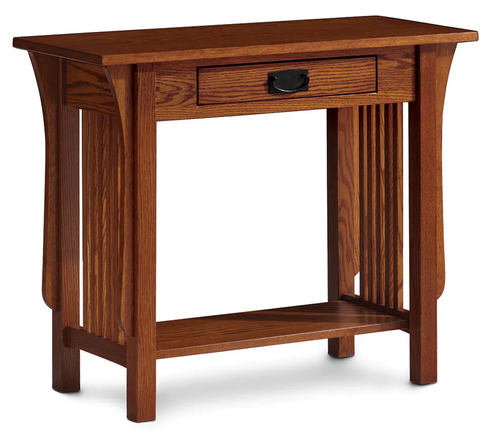 Simply Amish TV110CT Prairie Mission 1-Drawer Console Table Simply Amish TV110CT Prairie Mission 1-Drawer Console Table