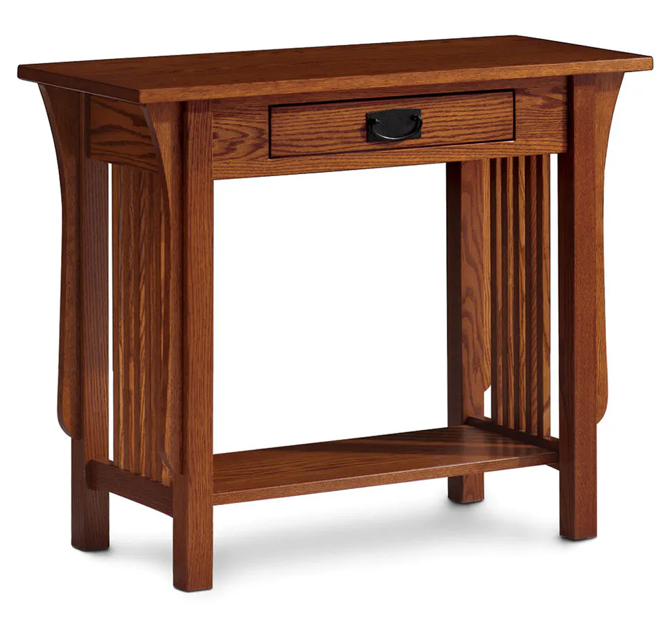 Simply Amish TV110CT Prairie Mission 1-Drawer Console Table Simply Amish TV110CT Prairie Mission 1-Drawer Console Table
