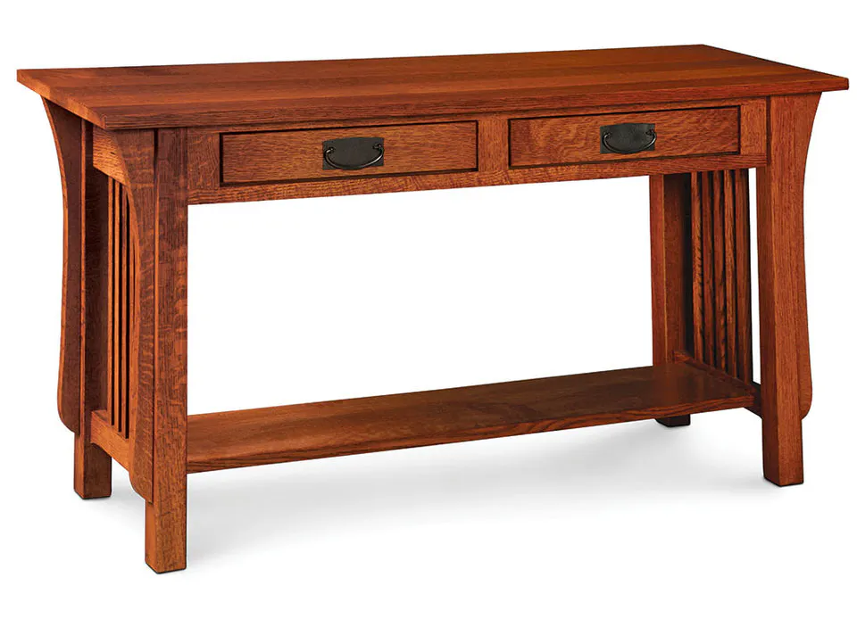Simply Amish TV1660ST Prairie Mission Sofa Table, 60" Simply Amish TV1660ST Prairie Mission Sofa Table, 60"