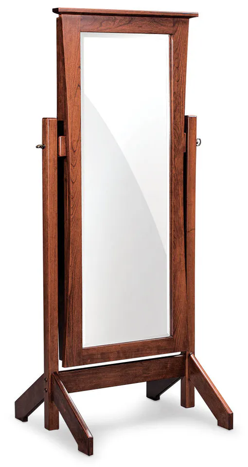 Simply Amish TVLOFJCM Loft Jewelry Cheval Mirror Simply Amish TVLOFJCM Loft Jewelry Cheval Mirror