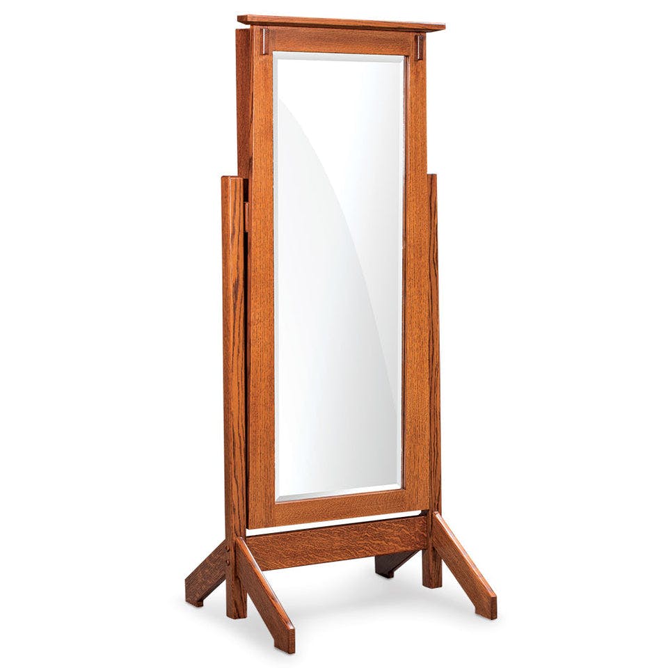 Simply Amish TVMCCJCM McCoy Jewelry Cheval Mirror
