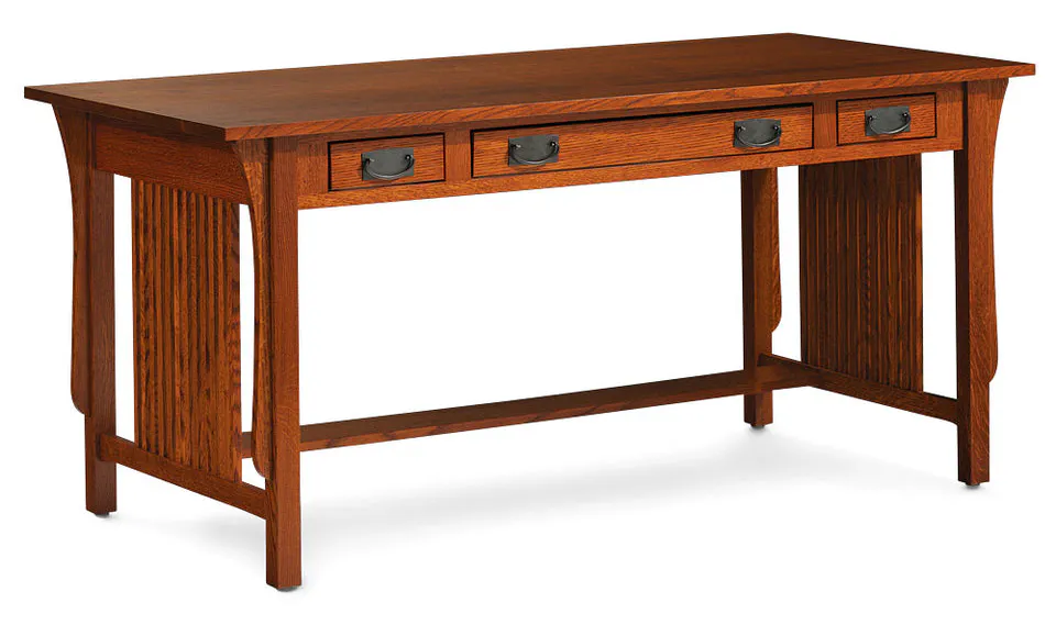 Simply Amish TVPMD3064 Prairie Mission Writing Desk, Large Simply Amish TVPMD3064 Prairie Mission Writing Desk, Large