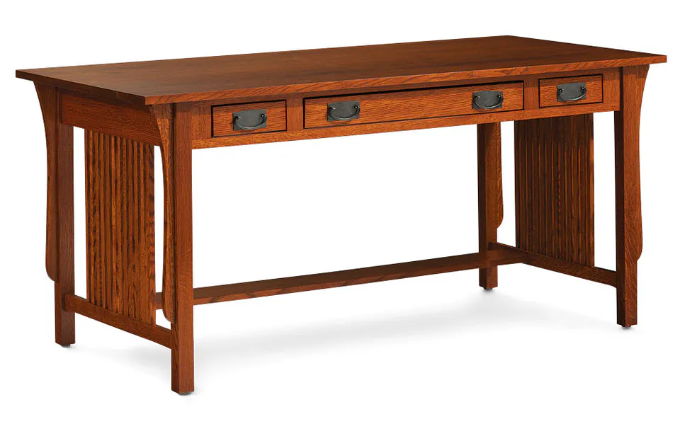 Simply Amish TVPMD3064 Prairie Mission Writing Desk, Large Simply Amish TVPMD3064 Prairie Mission Writing Desk, Large