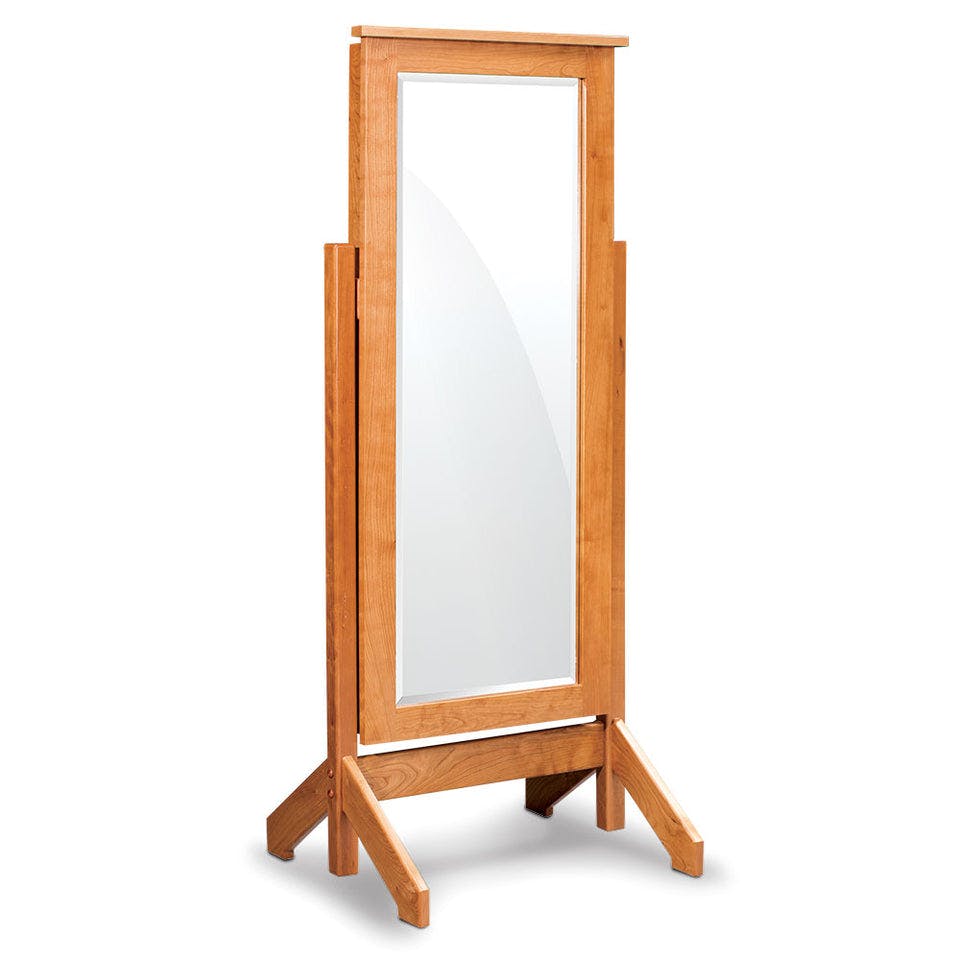 Simply Amish TVSHAJCM Shaker Jewelry Cheval Mirror