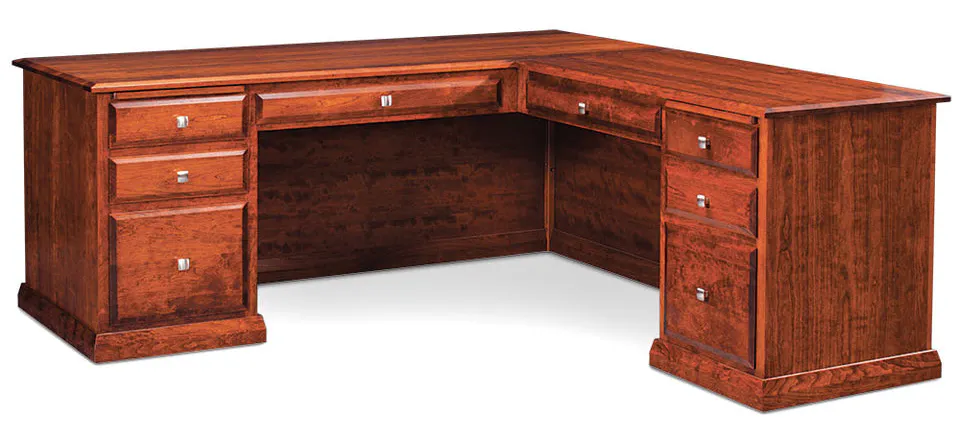 Simply Amish WDCBN-09H2 Colburn L-Shape Desk Simply Amish WDCBN-09H2 Colburn L-Shape Desk
