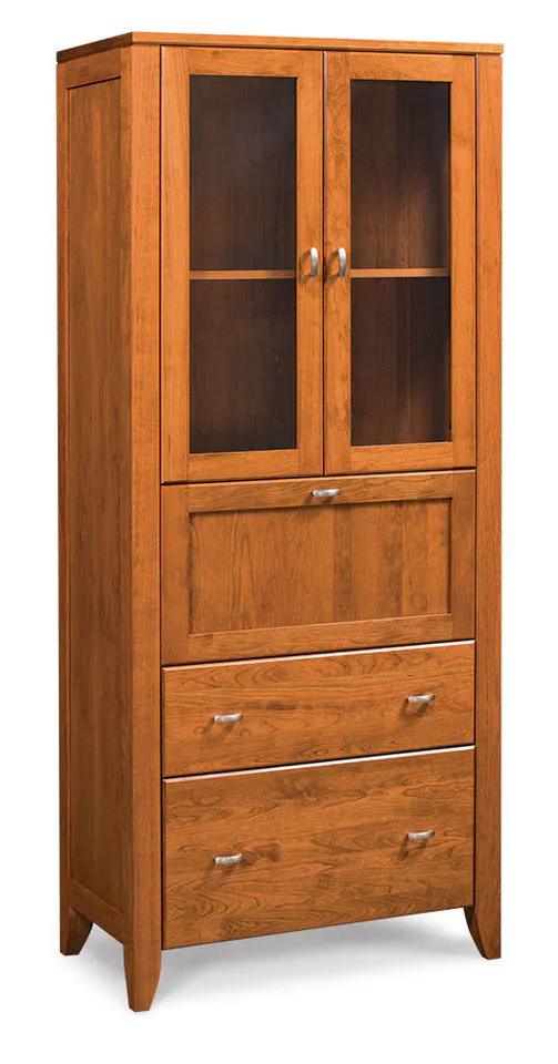Simply Amish WDJUS-23G1 Justine Laptop Secretary Simply Amish WDJUS-23G1 Justine Laptop Secretary