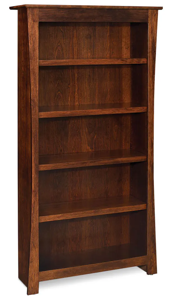 Simply Amish WOGAR-OPN-3672 Garrett Bookcase w/ 4 Adjustable Shelves Simply Amish WOGAR-OPN-3672 Garrett Bookcase w/ 4 Adjustable Shelves