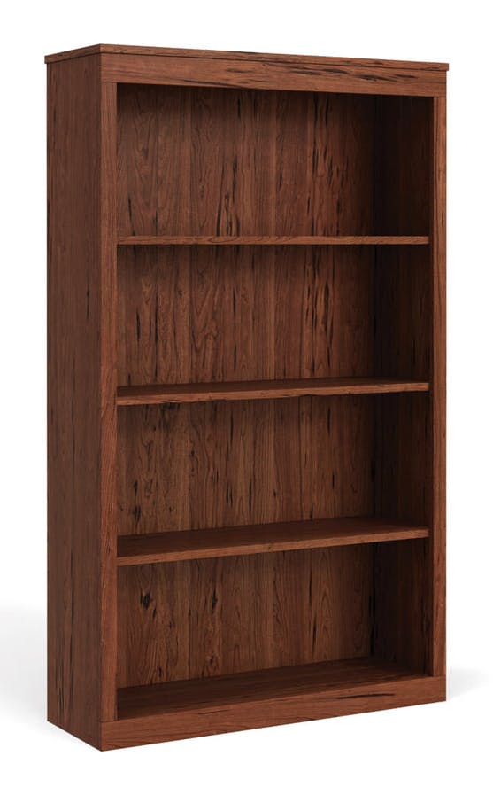 Simply Amish WOSHE-OPN-3660 Sheffield Open Bookcase w/ 3 Adjustable Shelves Simply Amish WOSHE-OPN-3660 Sheffield Open Bookcase w/ 3 Adjustable Shelves
