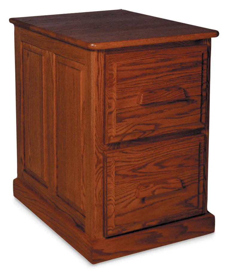 Simply Amish WSFC2DR Classic 2-Drawer File Cabinet, Raised, Panel End Simply Amish WSFC2DR Classic 2-Drawer File Cabinet, Raised, Panel End