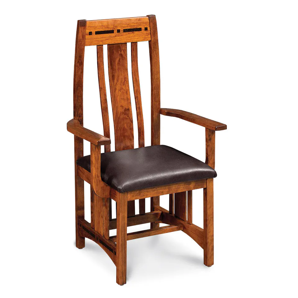 Simply Amish SAAA-5-L Aspen Arm Chair with Lower Back