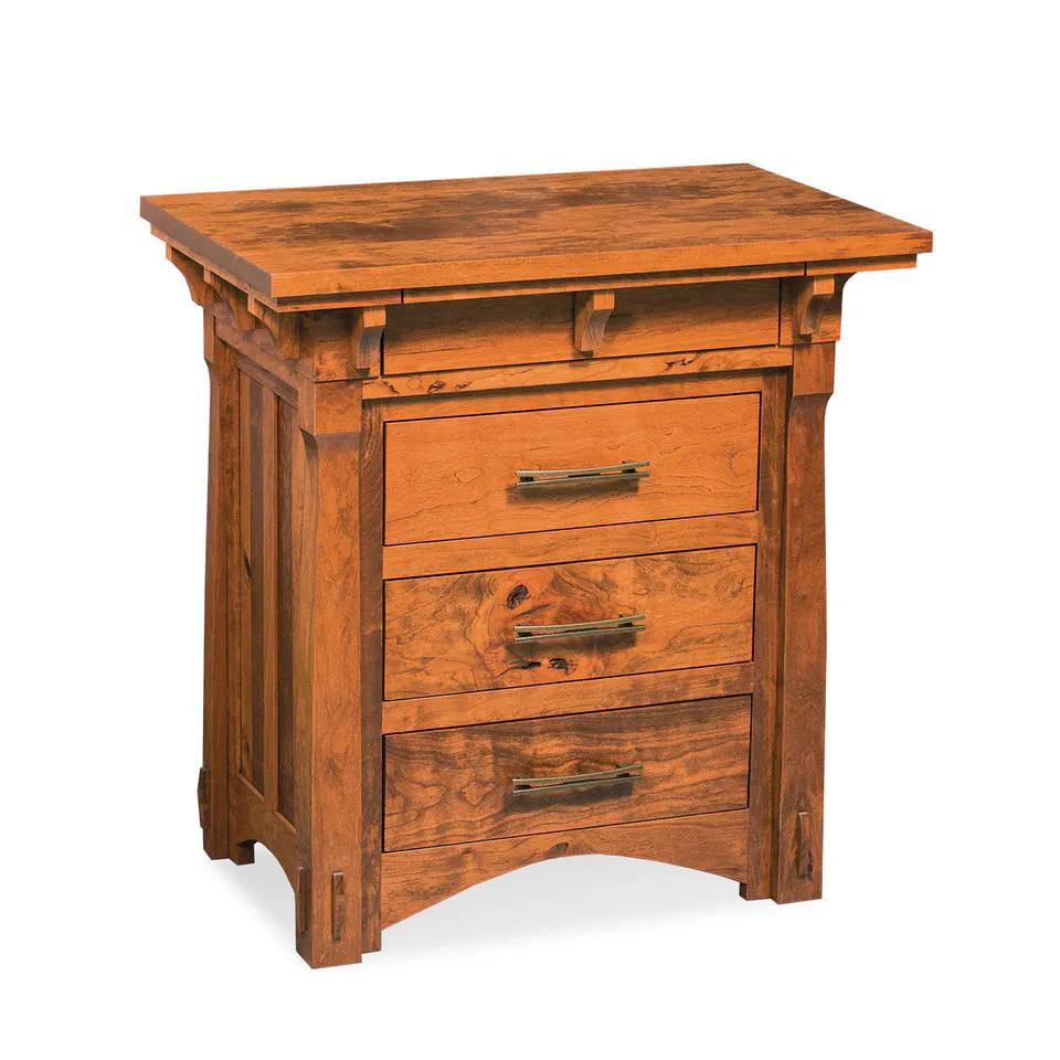 Simply Amish XK04-NWM19DBC MaRyan Deluxe 3-Drawer