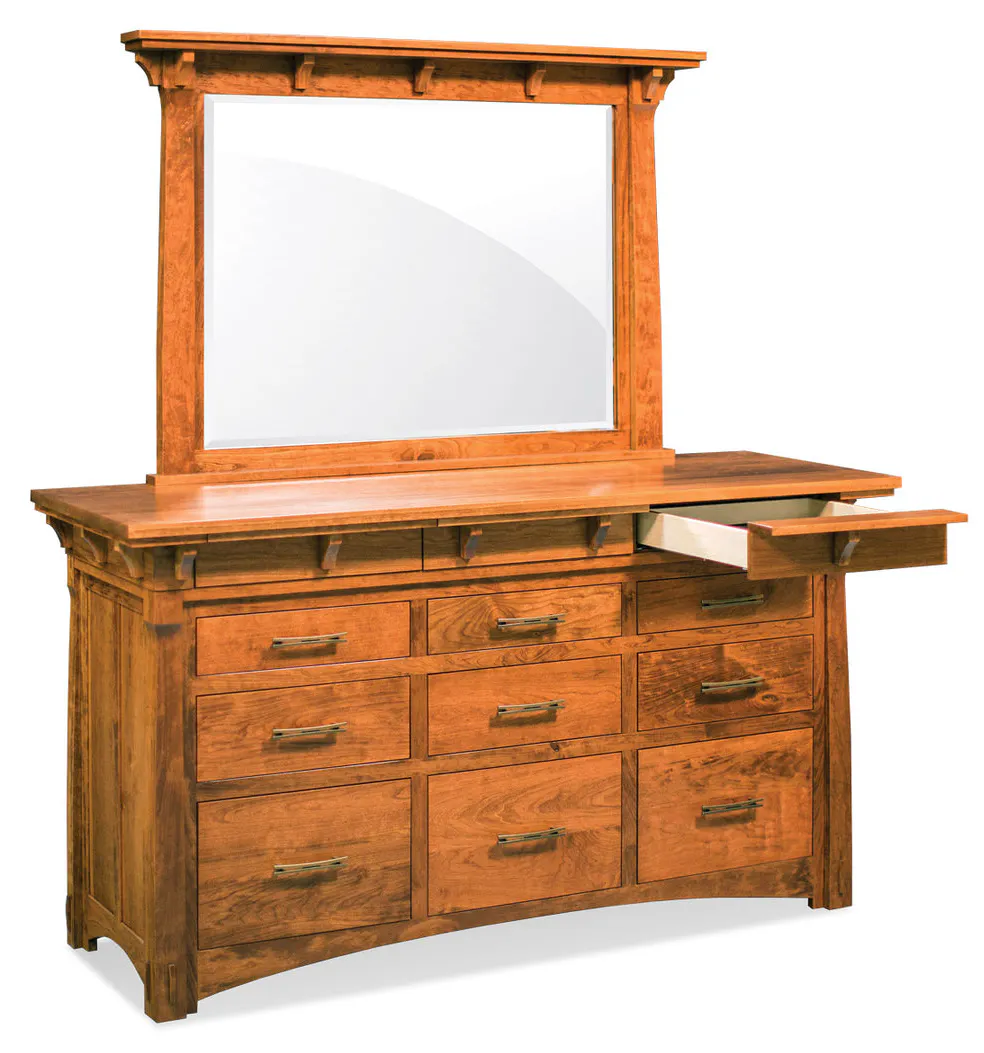 Simply Amish XK04-NWM216DD9-12CB MaRyan 9-Drawer Dresser, Express Simply Amish XK04-NWM216DD9-12CB MaRyan 9-Drawer Dresser, Express